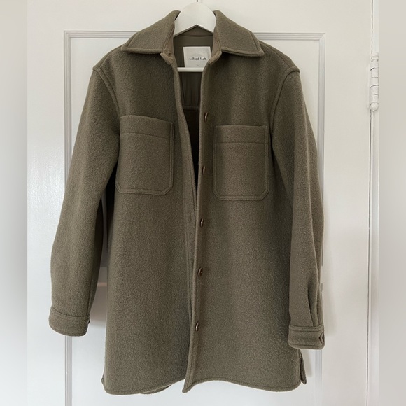 Wilfred Free Merino Wool Shirt Jacket - Picture 1 of 5